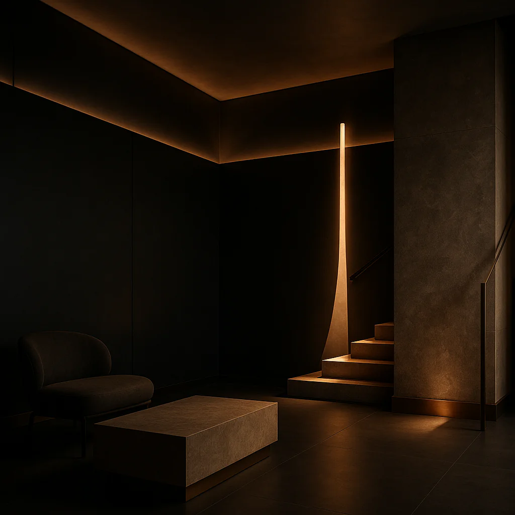 Light material texture